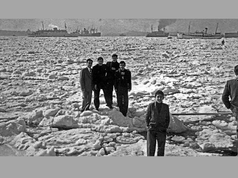 1954 - İstanbul'da yaşanan büyük kış mevsimi 17